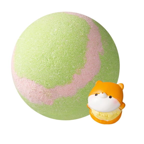 Moocorvic Bath Bomb - Pack of 1 - Handmade SPA Bubble Bath for Relaxing - Oil Personal Care Bath Gift for Birthday Mothers Day Christmas - Green