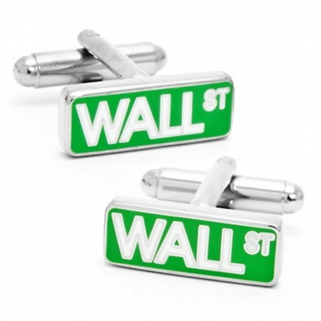 Cufflinks PD-WST-SL Wall Street Cufflinks
