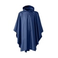 thumbnail image 2 of Frostluinai Women's Waterproof Rain Jacket Lightweight Hooded Windbreaker with Zip Front 3/4 Sleeves for Commuting, 2 of 6