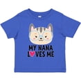 thumbnail image 3 of Inktastic Nana Loves Me Grandchild Girls Toddler T-Shirt, 3 of 5