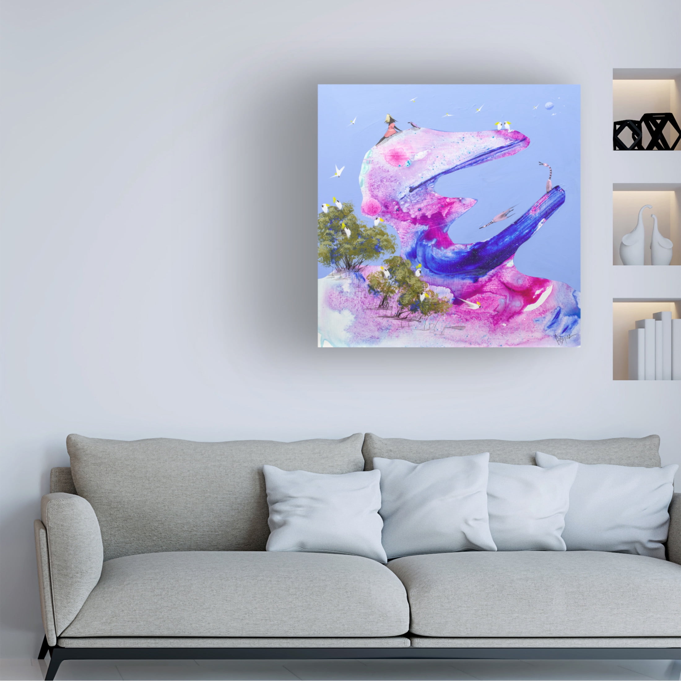 Trademark Fine Art Adam Bogusz  Reach for your dreams Canvas Wall Art