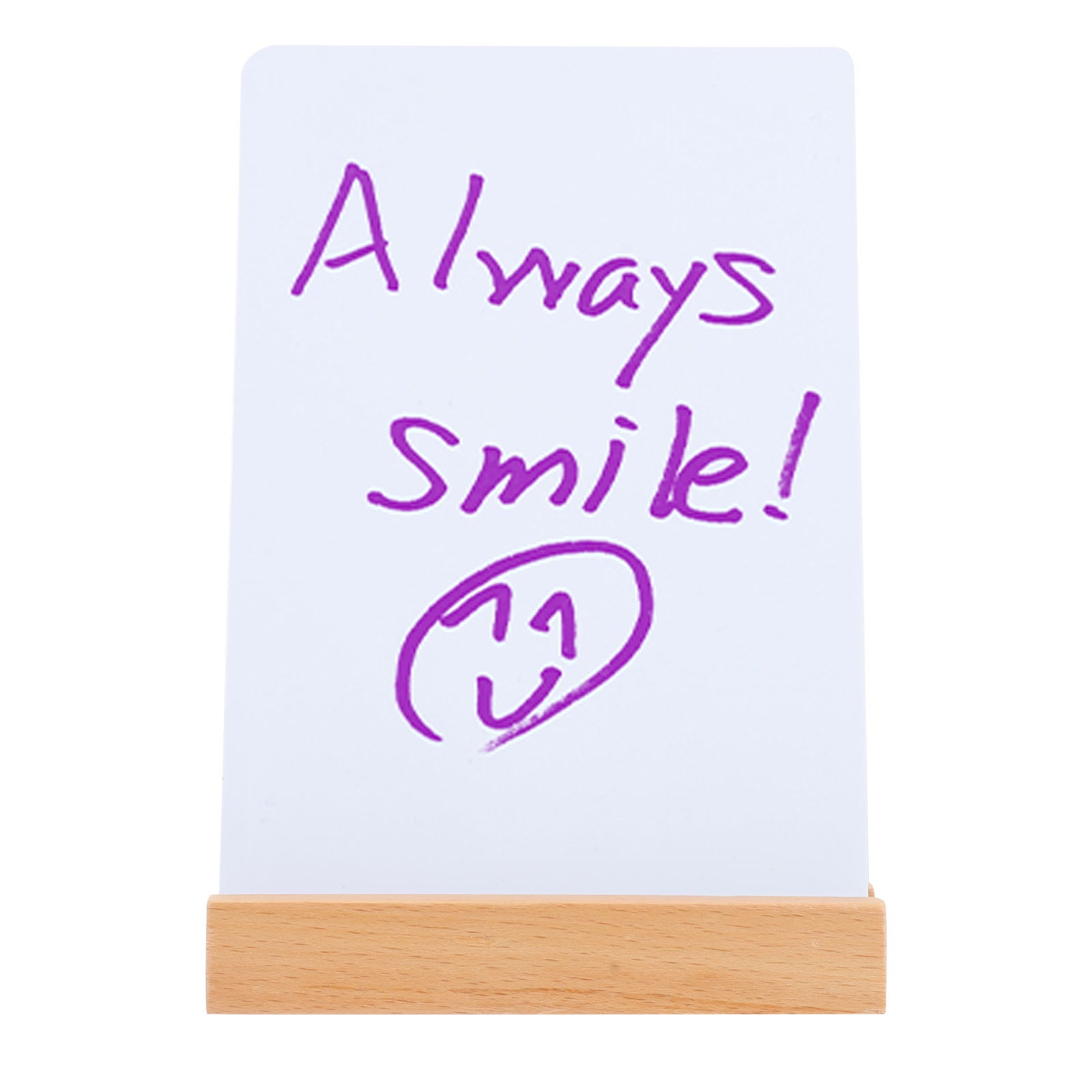COOPHYA writing board with base Dry Erase Board White Modern Style 1 Set