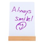 COOPHYA writing board with base Dry Erase Board White Modern Style 1 Set
