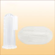 1Pcs Kids Finger Toothbrush Baby Infant Soft Silicone Finger Toothbrush Rubber Massager Brush with Box