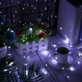 thumbnail image 6 of SHCKE LED String Lights Fairy Lights with Remote Control, Led Twinkle Lights 100LED/200LED Christmas Fairy Starry Lights for Wedding Party Bedroom Decor, 8 Modes, 6 of 8