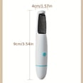 thumbnail image 2 of Portable Electric Foot Grinder with 2 Grinding Heads - Batteries Not Included, Ideal for Pedicures & Dead Skin Removal, Compact Design for Home & Travel, Available in 4 Colors, 2 of 7