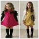 thumbnail image 2 of Vestido de manga larga para niña, ropa de primavera, Top de lunares para bebé, lazo de princesa infantil de 1 a 8 años, vestidos de estilo coreano para niñas 2T Gao Jinjia LED, 2 of 2