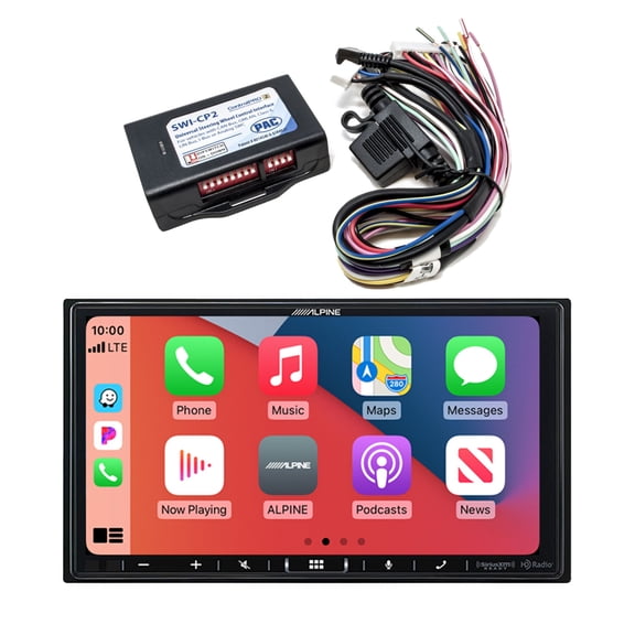 Alpine ILX-407 7" Multimedia Receiver w/ Steering Wheel Interface