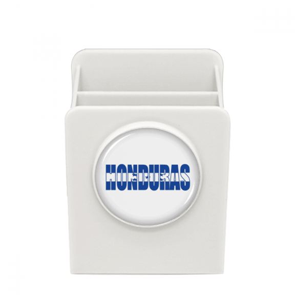 Honduras Country Flag Name Desk Pencil Holder Cup Pen Organizer