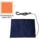 thumbnail image 5 of Almohadilla de calefacción USB 5V 2A Calentador eléctrico de tela Almohadilla plegable lavable 45 ℃ 9.511.8in 3 modos Temperatura ajustable y temporizador para ropa Asiento Calentador de mascotas JAMW Sencillez, 5 of 5