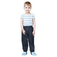 thumbnail image 3 of Dakiuu Unisex Kids Rain Pants Baby Toddler Waterproof Windproof Rain Trousers over Pants Muddy Dirty Proof Children Rainwear for Boys Girls, 3 of 3