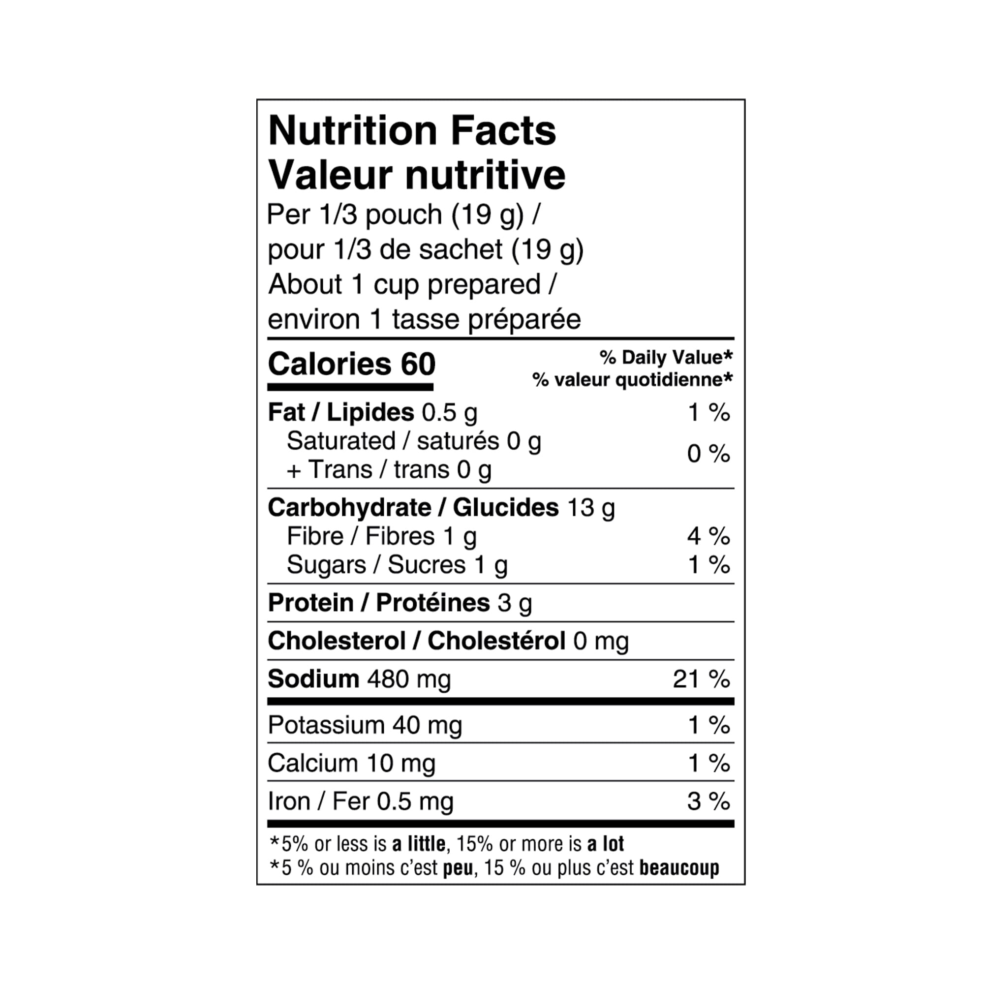 Great Value Reduced Sodium Chicken Noodle Soup Mix