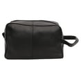 thumbnail image 3 of Leatherboss Premium Leather Shaving Bag | Travel Toiletry Organizer for Men, Black, 3 of 3