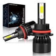 thumbnail image 1 of Pour Ford Excursion 2000 2001 2002 2003 2004 Ampoules de Phare LED 9007 HB5 Faisceau Haut et Bas 2 Pcs, 1 of 10