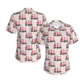 thumbnail image 3 of Yiaed Mothers Day Print Women's T Shirt V-Neck Short Sleeve Shirt Casual Breathable Tee Summer Tops-X-Large, 3 of 5