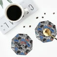 thumbnail image 5 of Balery 6 Pcs Video Gameleather Coasters Set, Drink Table Cup Coasters For Living Room Kitchen Coffee Decor, 5 of 9