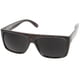 thumbnail image 3 of Retro Flat Top Wide Temple Eazy E Style Rectangle 57mm, 3 of 5