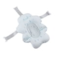 thumbnail image 2 of Asiento de baño para bebé, universal, flotante, plegable, suave y cómodo, alfombrilla de apoyo para bañera de bebé para baby shower, color azul agua, 2 of 14