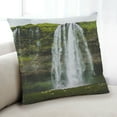 thumbnail image 1 of Ahgly Company Earth Waterfall Coussin Intérieur, 18 Pouces par 18 Pouces, 1 of 6