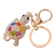 thumbnail image 4 of 1pc tortuga llavero llave colgante bolsa colgante decoración tortuga llavero anillo, 4 of 5