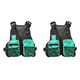 thumbnail image 1 of Chalecos Salvavidas Chaleco Con Silbato para Kayak  Rafting Canotaje () Verde, 1 of 6