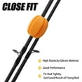 thumbnail image 4 of 6pcs Silicone Fishing Rod Holder Straps 5 Hole Lightweight Fishing Tackle Ties Fishing Accessories, 4 of 9