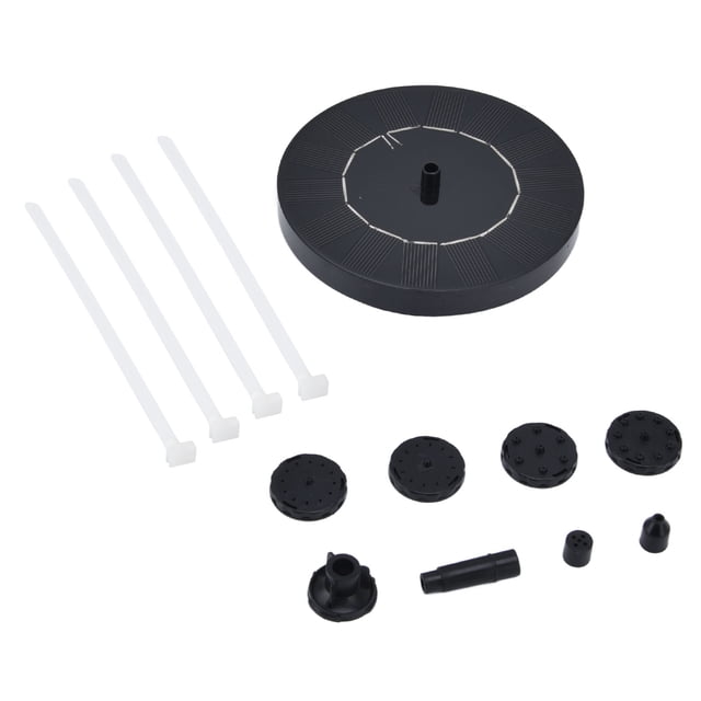 Solar Fountain Pump,Solar Fountain 130MM Smart Solar Fountain Solar Water Pump Extended Durability
