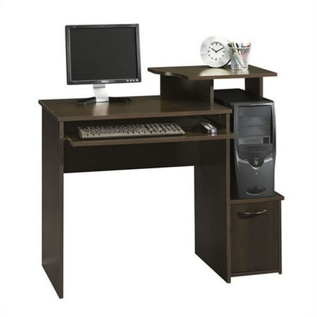 - Kingfisher Lane Office Wood Computer Desk in Cinnamon Cherry