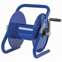 Coxreels Hand Crank Hose Reel,100 ft,3/8" ID,Blue 112-3-100-CM
