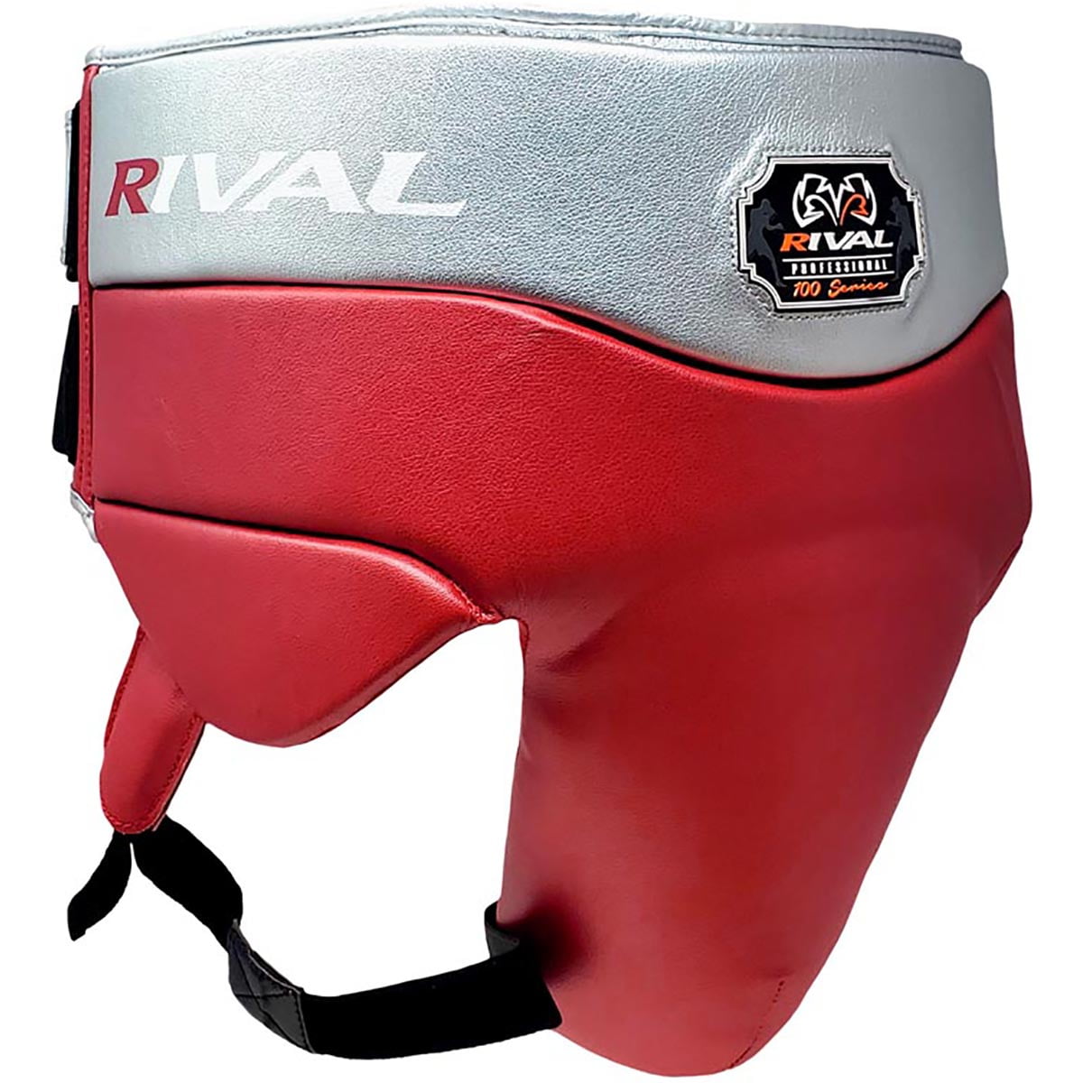 Rival Boxing RNFL100 Professional No Foul Groin Protector Large Red/Silver