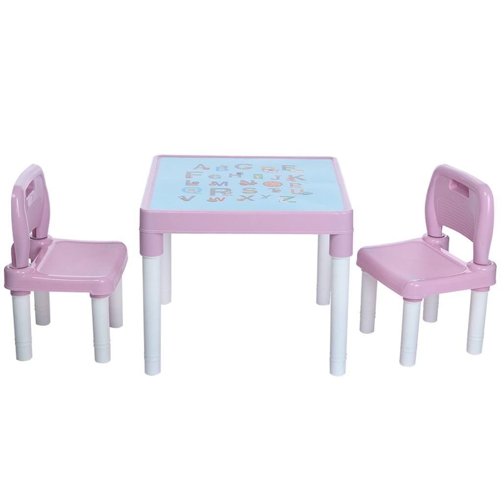 Oxodoi Kids Desk And Chair Set Children Plastic Study Table Sets 1 