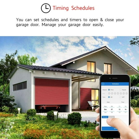 Smart App Wifi Switch Car Garage Door Opener Remote Control For
