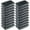 B, variant on Meal Prep Containers Set 20-Pack with Lids Large Thick Microwave Safe Reusable Food Storage Boxes for Freezer Dishwasher