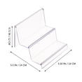 thumbnail image 2 of Miangastore Organizer Transparent Square For Cards 1Set, 2 of 8