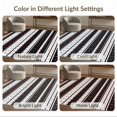 thumbnail image 7 of ODIKA 8'x10' Washable Area Rug Under Door Contrasting Motif Scattered Layering Doormat Front for Dining Room, Large Office, Lounge, Non-Slip Chair-Friendly Mat, 7 of 7