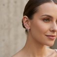 thumbnail image 2 of YEUOYEA 4 Pairs Small Gold Hoop Earrings Set for Women, Sterling Silver Hypoallergenic Huggie Hoops, Jewelry Gift, 2 of 4