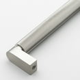 thumbnail image 2 of 9.56 in. Center Solid Knurled Bar Pull, Satin Nickel, Single&nbsp;, 2 of 3