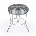 thumbnail image 3 of Butler Specialty Allen Decorative Dark Silver Wire Iron  Accent Table, 3 of 7