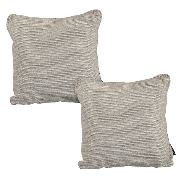 Cojin Decorativo Cuadrado grande Set de 2 Rivo Beige
