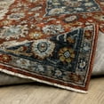 thumbnail image 3 of Oriental Weavers Aberdeen Area Rug - 1144R - 5'3" x 7'6" - in Red/ Blue - Vintage Inspired, Stain Resistant, Family and Pet Friendly , Bedroom, Office Rug, 3 of 10