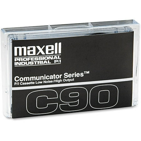Maxell 102211 Standard Dictation Audio Cassette, Normal Bias, 90 Minutes (45 x 2)