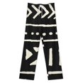thumbnail image 3 of African Mud Cloth Black And White Pajamas For Women Loose Retro Night Pajama Pants Comfortable Sleepwear Bottoms Homewear, 3 of 6