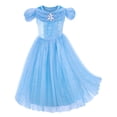 thumbnail image 4 of Vestido de Disfraz de Princesa Azul Topney con Accesorios 3T-4T, 4 of 9