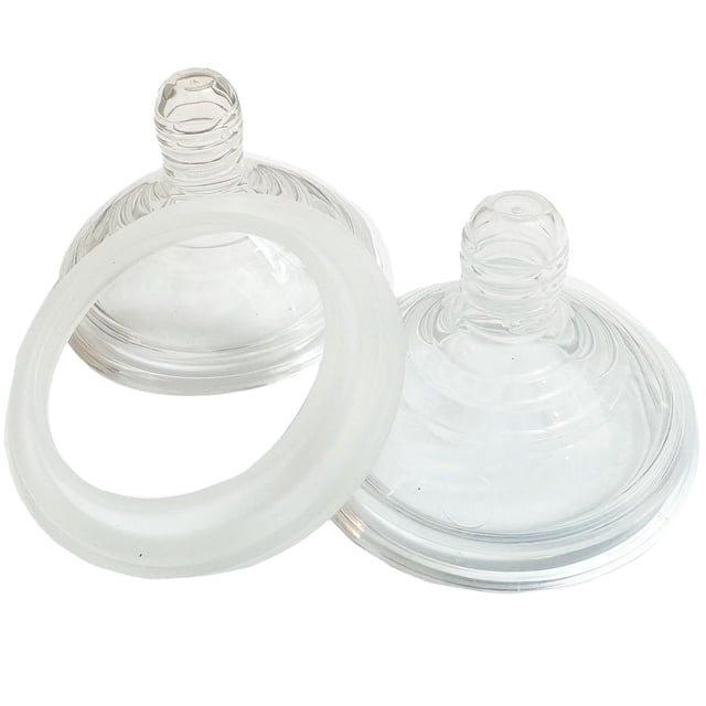 Paquete de chupones MILK + WATER x2 Tradicional Etapa 2 con adaptador TT