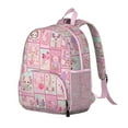 thumbnail image 2 of Adorable Axolotl Fantasy Creature Waterproof Backpack - Ergonomic Student Daypack with Adjustable Straps & Durable Double Zipper for School Lovers, 2 of 6
