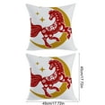 thumbnail image 3 of Throw Pillow Covers News Year Pillowcase Sofa Cushion Cover, 3 of 5