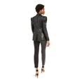 thumbnail image 2 of INC Womens Black Faux Leather Blazer Jacket Size: XS, 2 of 3