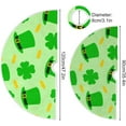 thumbnail image 3 of GZHJMY St. Patrick's Day Christmas Tree Skirt 36", St. Patrick's Day Tree Skirt Double Layers Polyester Easter Tree Skirt for St. Patrick's Day Holiday Party Decoration, 3 of 6
