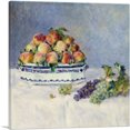 thumbnail image 1 of ARTCANVAS Still Life with Peaches and Grapes 1881 Canvas Art Print by Pierre-Auguste Renoir - Size: 26" x 26" (1.50" Deep), 1 of 9