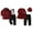 Red, variant on Toddler Gentleman Suit Boy Clothes Sets Long Sleeve Shirts and Suspenders Pants Sets Baby Boy Girl Brother and Sister Matching OutfitsOutfit Sets,6M-6Y